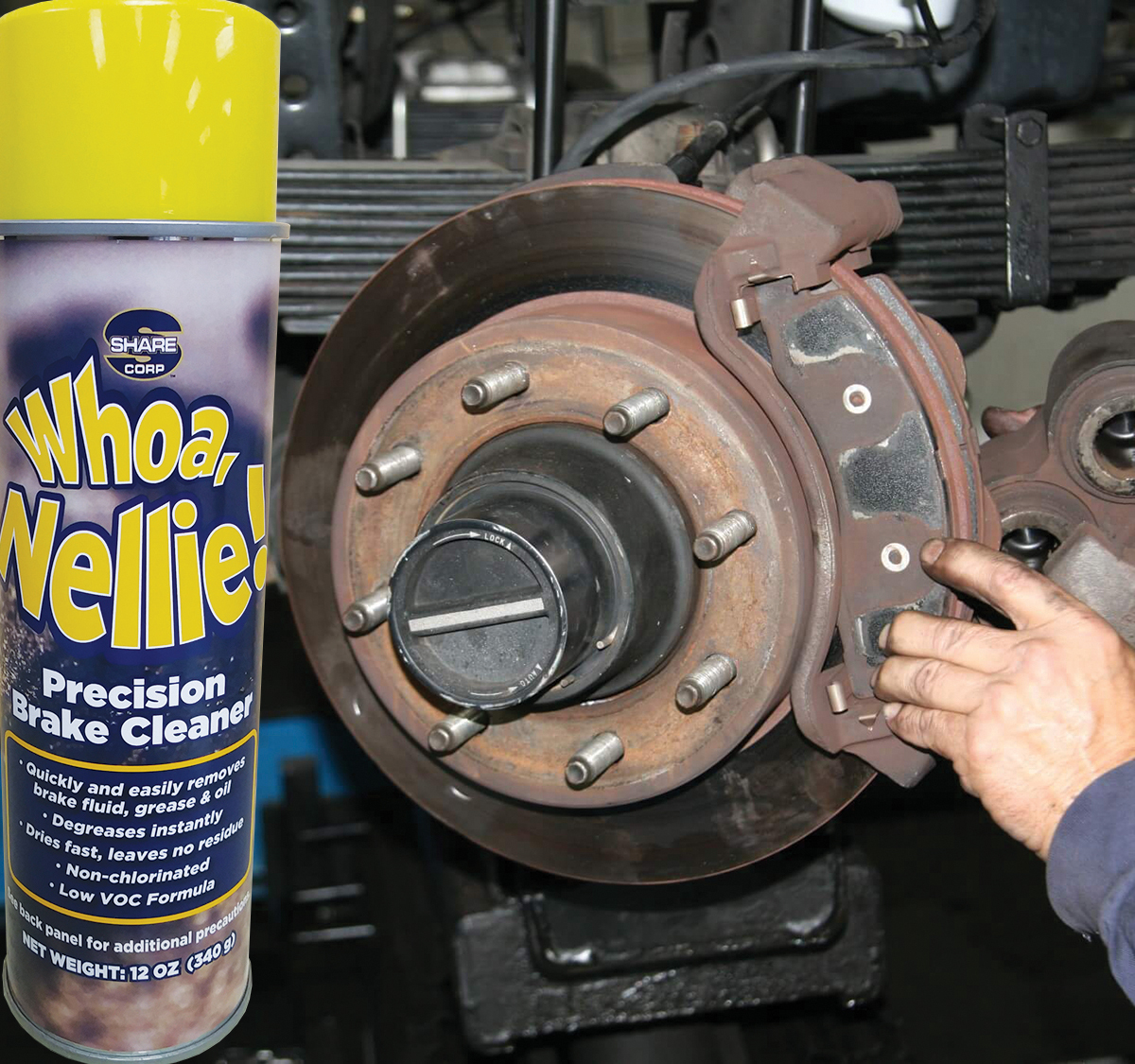 WHOA, NELLIE! - Precision Brake Cleaner | Share Corp